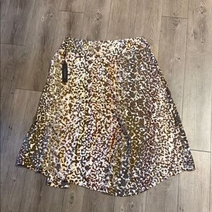 Donna Karan New York Multicolor A-Line Skirt